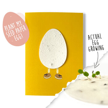 Egg Plantable Easter Card, 2 of 4