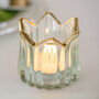 Tulip Glass Tea Light Holder, thumbnail 4 of 4