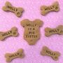 New Baby Personalised Dog Biscuits Gift, thumbnail 2 of 4