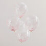 Pastel Pink Foam Bead Confetti Filled Balloons, thumbnail 1 of 3