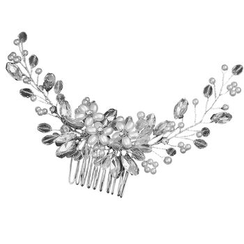 Pearl Flower Hair Comb, 5 of 6