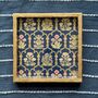 Square Wood Decorative Tray Bedside Trinket Dish, thumbnail 9 of 12