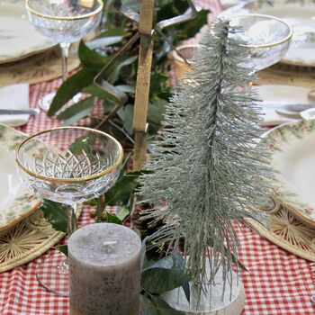 Pair Of Gold Rimmed Vintage Style Champagne Glasses, 12 of 12