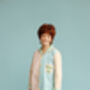 Ren Hug Me Boys Pyjama Set With Matching Mega Size Teddy Bear, thumbnail 6 of 6