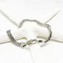 Understated Mesh Stainless Steel Bracelet Gift For Him, thumbnail 1 of 3