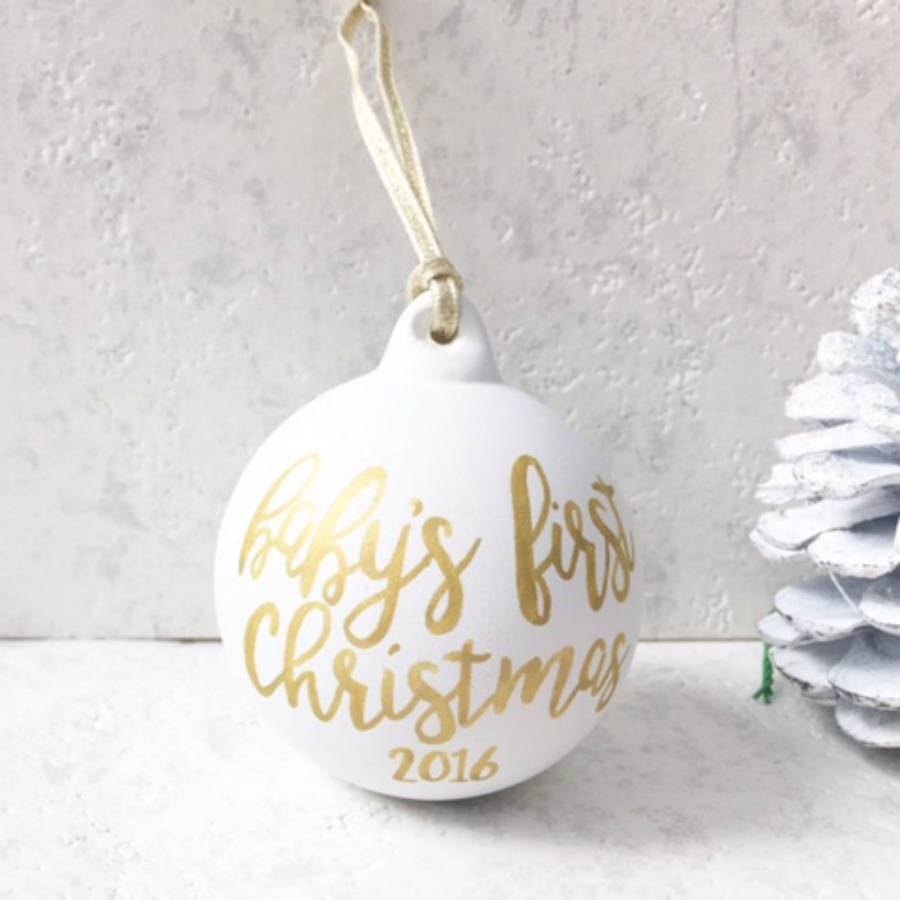 Personalised Baby's First Christmas Eve Keepsake Box By meminio Personalised Baby's First Christmas Eve Keepsake Box By meminio
