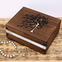 Personalised Wooden Tree Design Jewellery Box, thumbnail 3 of 5