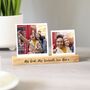 Personalised My Daddy My Hero Photo Block And Prints, thumbnail 11 of 12