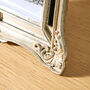 Antique Style Silver Effect Photo Frame, thumbnail 4 of 5