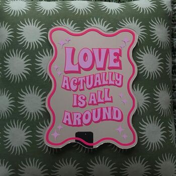 Love Actually Is All Around Mirror, 2 of 5