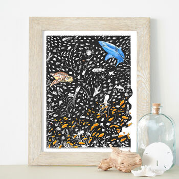 Coral Reef Fine Art Giclee Print, 2 of 7