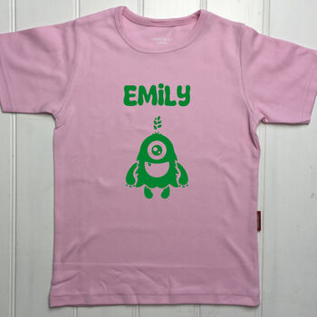 Personalised Child's Monster T Shirt/Babygrow, 3 of 12