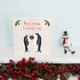 Personalised Penguin Couple Christmas Card, thumbnail 2 of 7