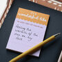 It's A Wonderful Life Mini Notepad, thumbnail 1 of 1