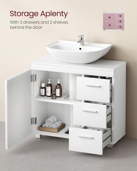 Under Sink Cabinet With Drawers And Compartments, 5 of 10