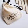 'I Couldn't Tie The Knot Without You' Gift Pouch, thumbnail 3 of 5