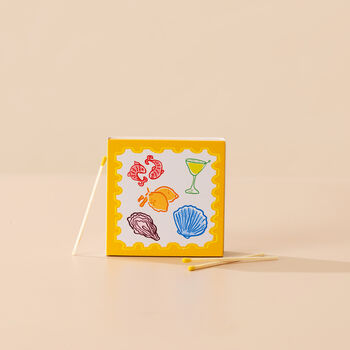 Yellow Postcard Matches, 2 of 7