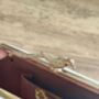Florentine Embroidered Bird Clasp Clutch, thumbnail 7 of 9