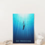 Go Freediving Travel Poster Art Print, thumbnail 2 of 8