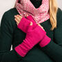 Soft Knitted Wrist Warmers Brights, thumbnail 1 of 6