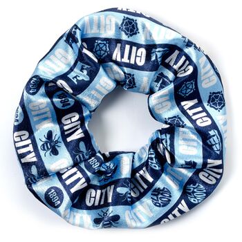 Manchetser City Football Club Icons Hair Scrunchie, 8 of 8
