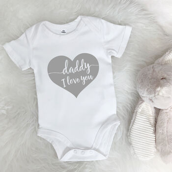 'Daddy I Love You' Babygrow, 4 of 10