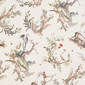 Wonderland Toile Silky Scarf, 4 of 4