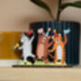 Personalised Party Animals Birthday Pop Out Card, thumbnail 4 of 5
