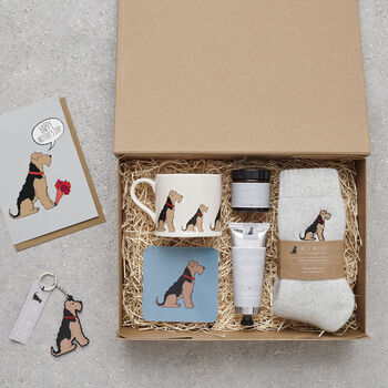 Airedale / Lakeland / Welsh Terrier Mother's Day Card Dog Mum Card From The Dog, 2 of 12