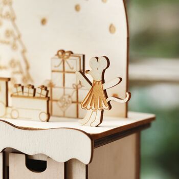 Personalised Wooden Toy Cutout Advent Calendar, 7 of 10