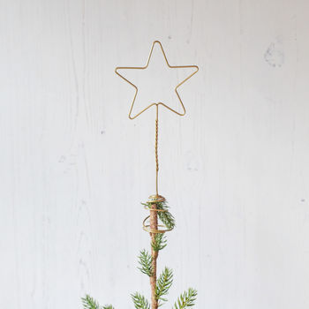 Christmas Star Wire Tree Topper, 5 of 12