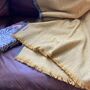 Respiin Recycled Wool Throw, thumbnail 2 of 12