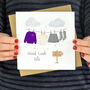Back To School Good Luck Card Skirt, thumbnail 3 of 3