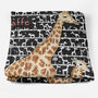 Giraffe Fleece Blanket, thumbnail 3 of 5