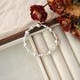 Loriana Silver Beads Charm Bracelet, thumbnail 1 of 3