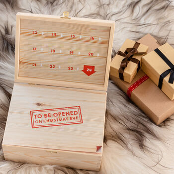 Personalised Countdown Christmas Eve Box, 8 of 9