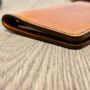 Leather Passport Holder, Burnt Tan, thumbnail 5 of 7