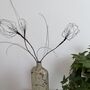Three Handmade Wire Parrot Tulips Stems, thumbnail 9 of 12