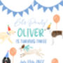 Personalised Dog Party Invitations, thumbnail 4 of 10