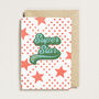 Super Star 'Iron On Patch' Greeting Card, thumbnail 1 of 2