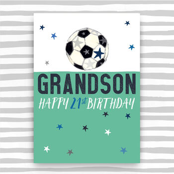 Grandson 21st Birthday Card, 2 of 2