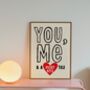 You, Me, Picky Bits Tea Print, thumbnail 2 of 3