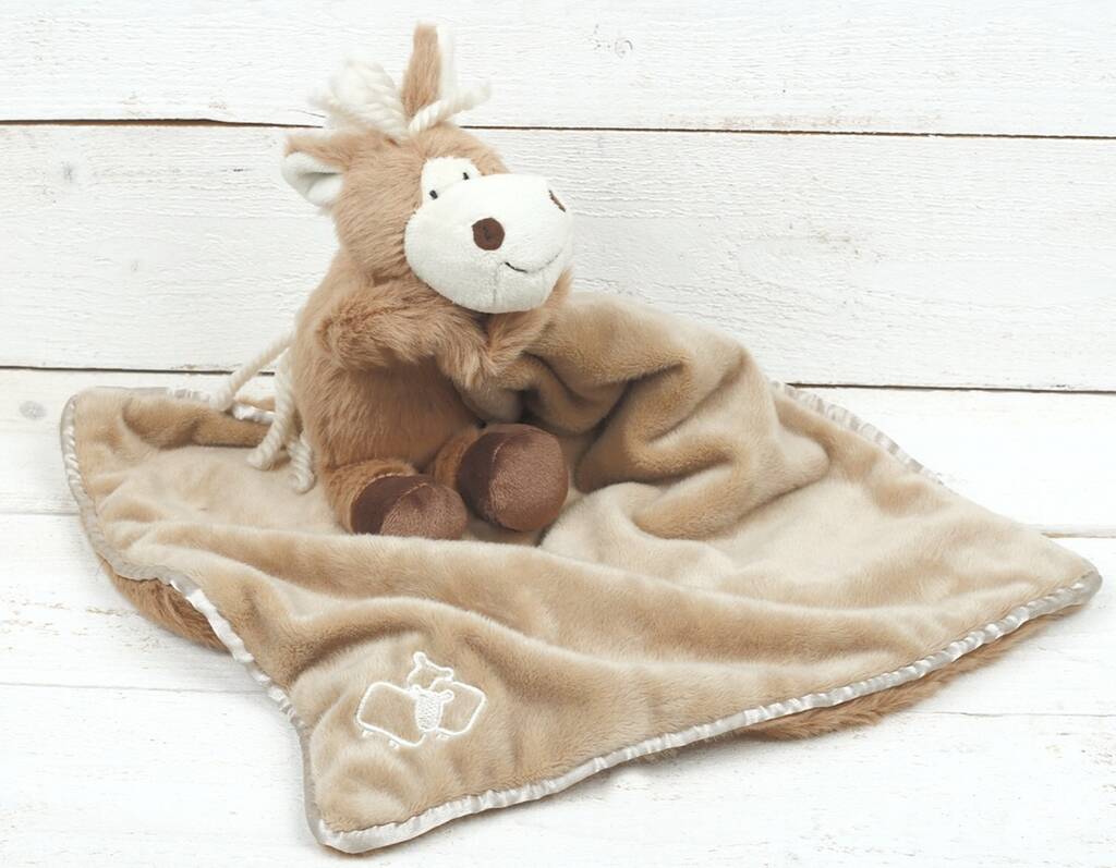 Pony Toy Baby Soother, Personalised, Gift Boxed, 1 of 5
