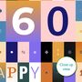 Personalised 60th Birthday Card Age And Name 1965, thumbnail 3 of 10