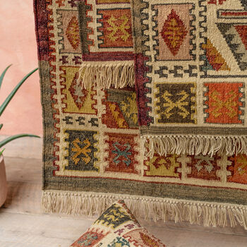 Handmade Handloom Kilim Rugs And Runners, 6 of 9