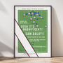 Bolton Wanderers Dalby Goal Poster, thumbnail 1 of 6