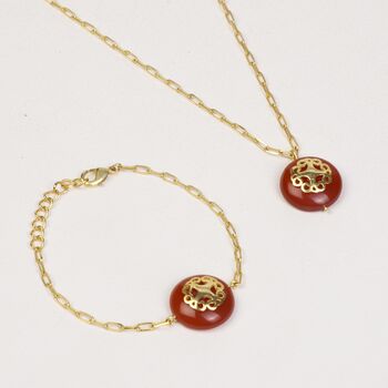 Melange Necklace And Bracelet Jewellery Set, 8 of 8