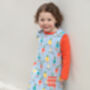 Reversible Baby Dress | Duck Print | Certified Organic, thumbnail 1 of 11