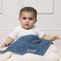 Personalised Sherpa Fleece Cable Baby Blanket, thumbnail 3 of 10