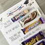 Personalised Exam Results Graduation Chocolate Board, thumbnail 7 of 7